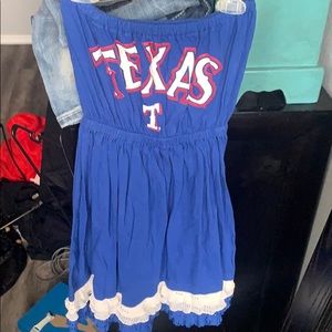 texas rangers t shirt dress